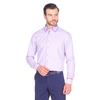Сиреневая приталенная мужская рубашка Louis Fabel 5013-73